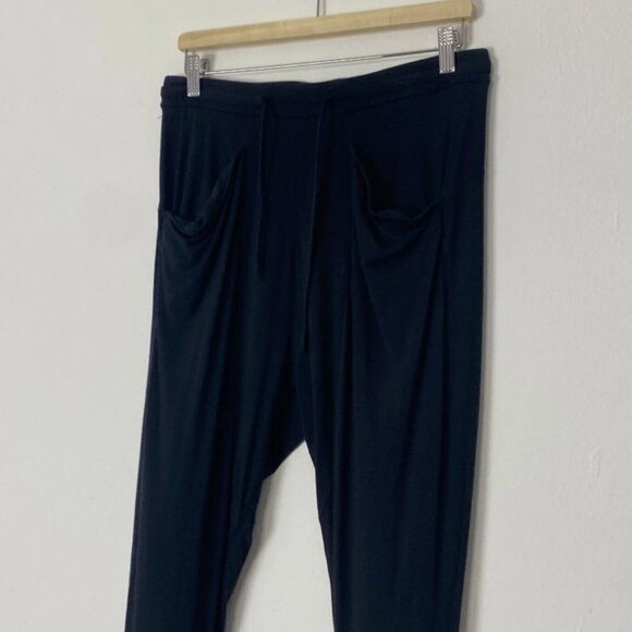 HELMUT LANG Women's Slouchy Knit Pants with Pockets Jogger Size Medium - Picture 7 of 10